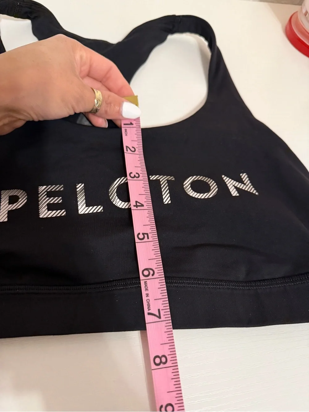 Peloton and Lululemon collaboration Racerback Sports Bra